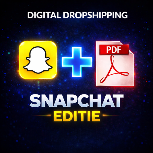 DIGITAL DROPSHIPPING (Snapchat editie)